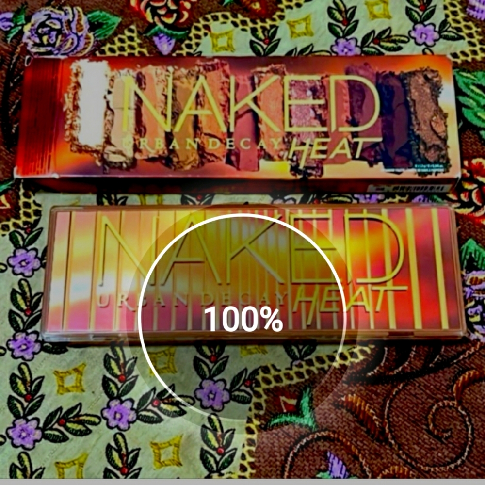 Urban Decay Naked Heat Eyeshadow Palette NEW No BOX